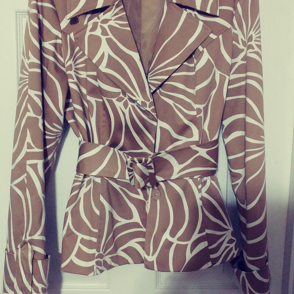 International concepts trench coat